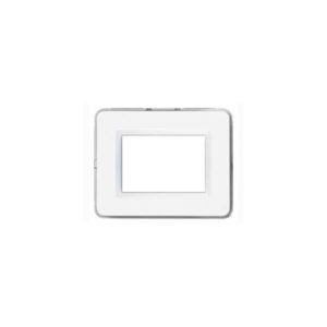 Plaque Personal_44 Rectangulaire Blanc 4 Modules