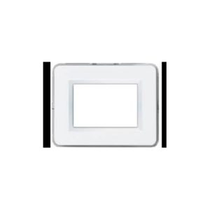 Plaque Personal_44 Rectangulaire Blanc 7 Modules