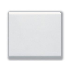 Bouton Poussoir Touche Large 16A Blanc