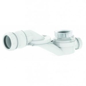 Siphon extra-plat orientable pour baignoire, NF, sortie à joint conique D. 40mm