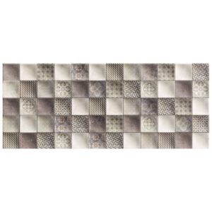 FAIENCE SAGON MOSAIQUE M1 GRIS 25X60