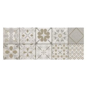 FAIENCE MOTIF NAVARA M2 GRIS 20×50 SOMOCER